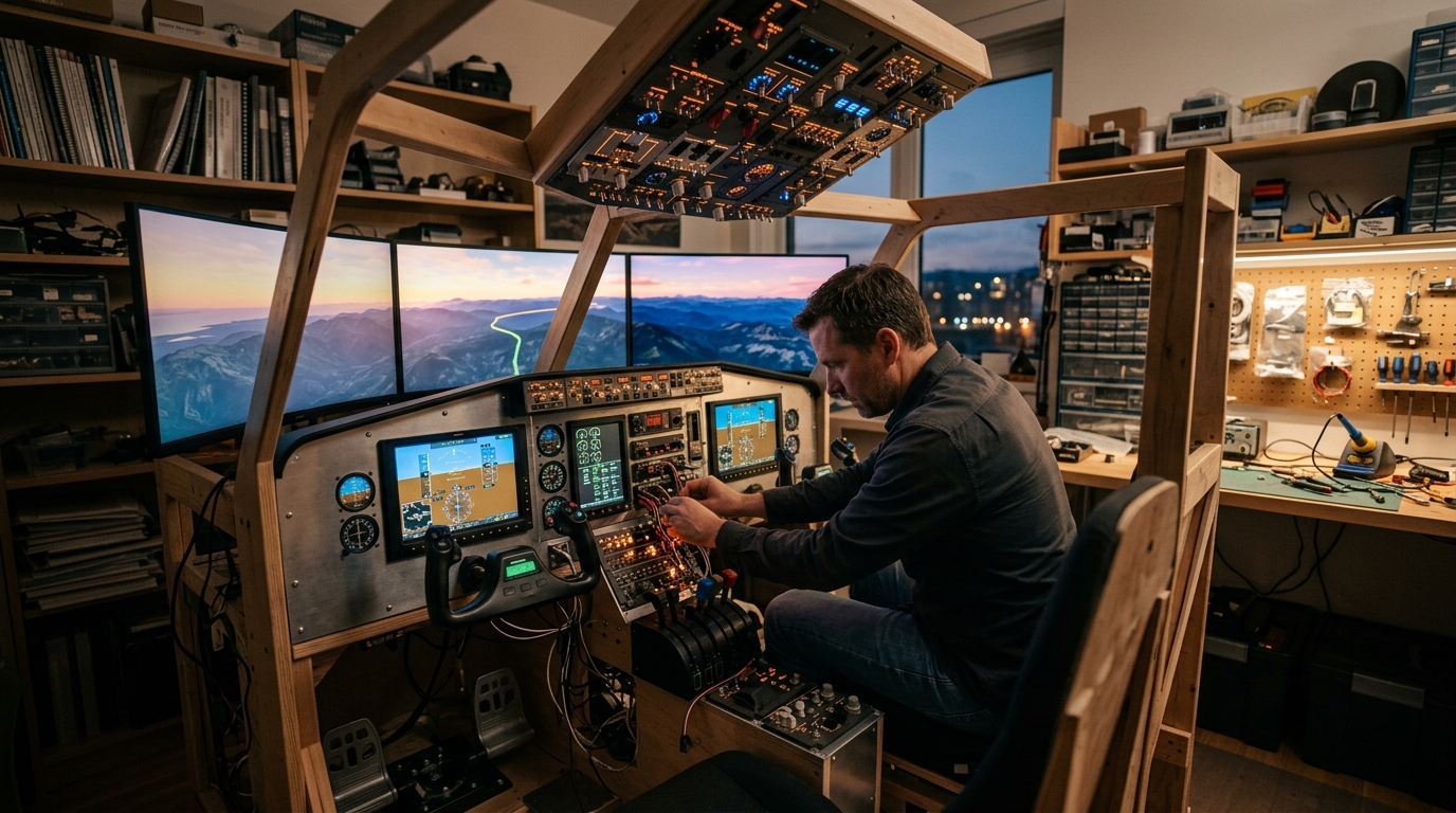 Building a Flight Simulator Cockpit