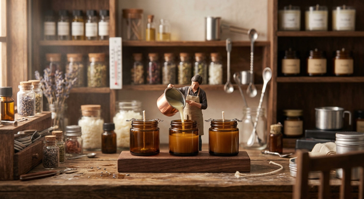 Coulage de bougies