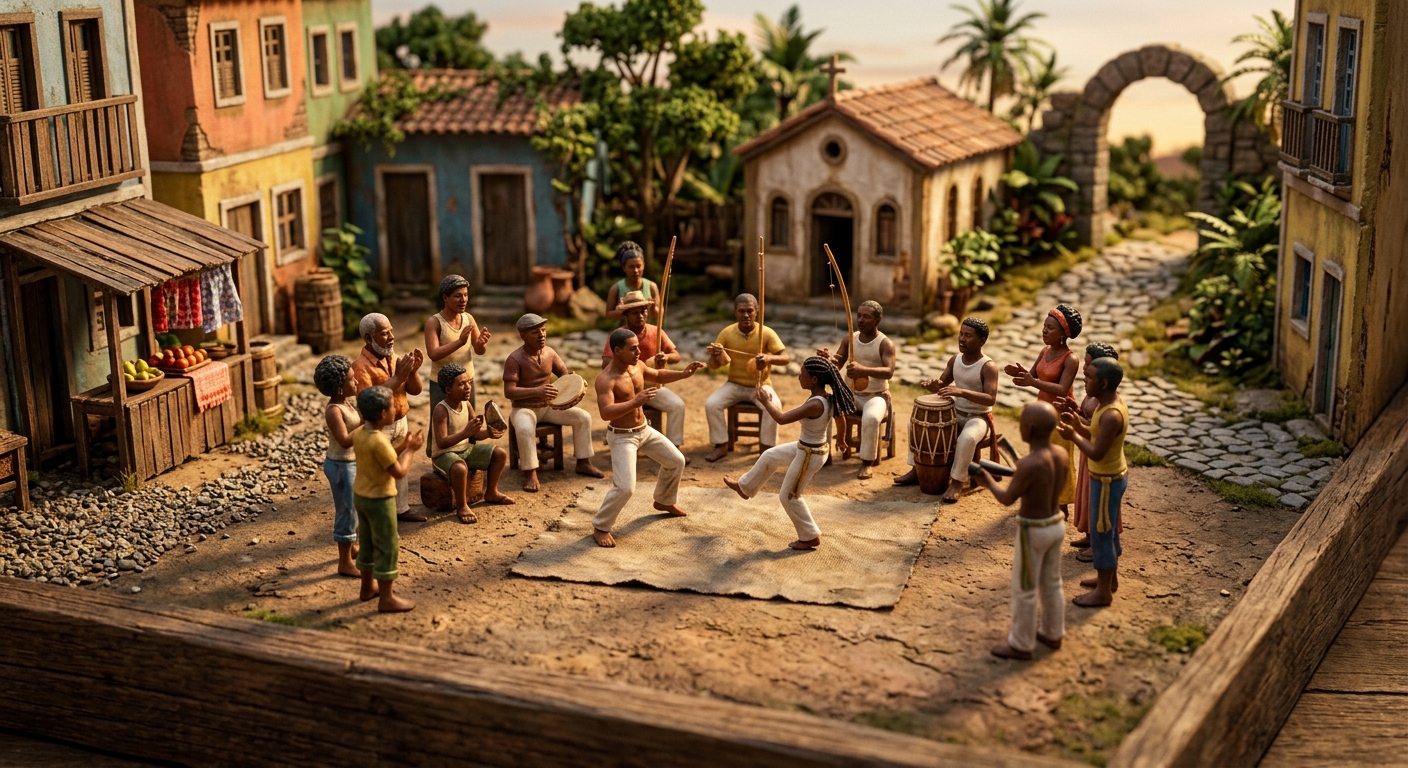 Capoeira Dancing