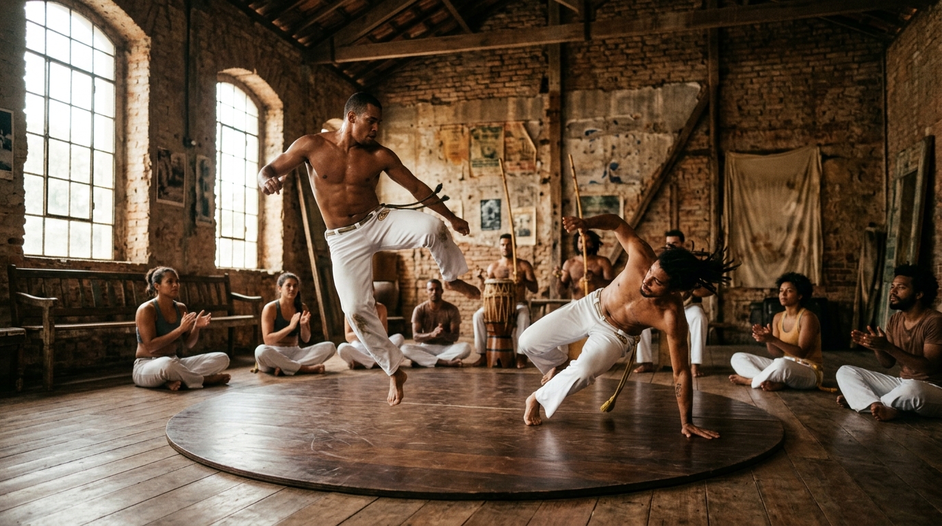 Bailar capoeira