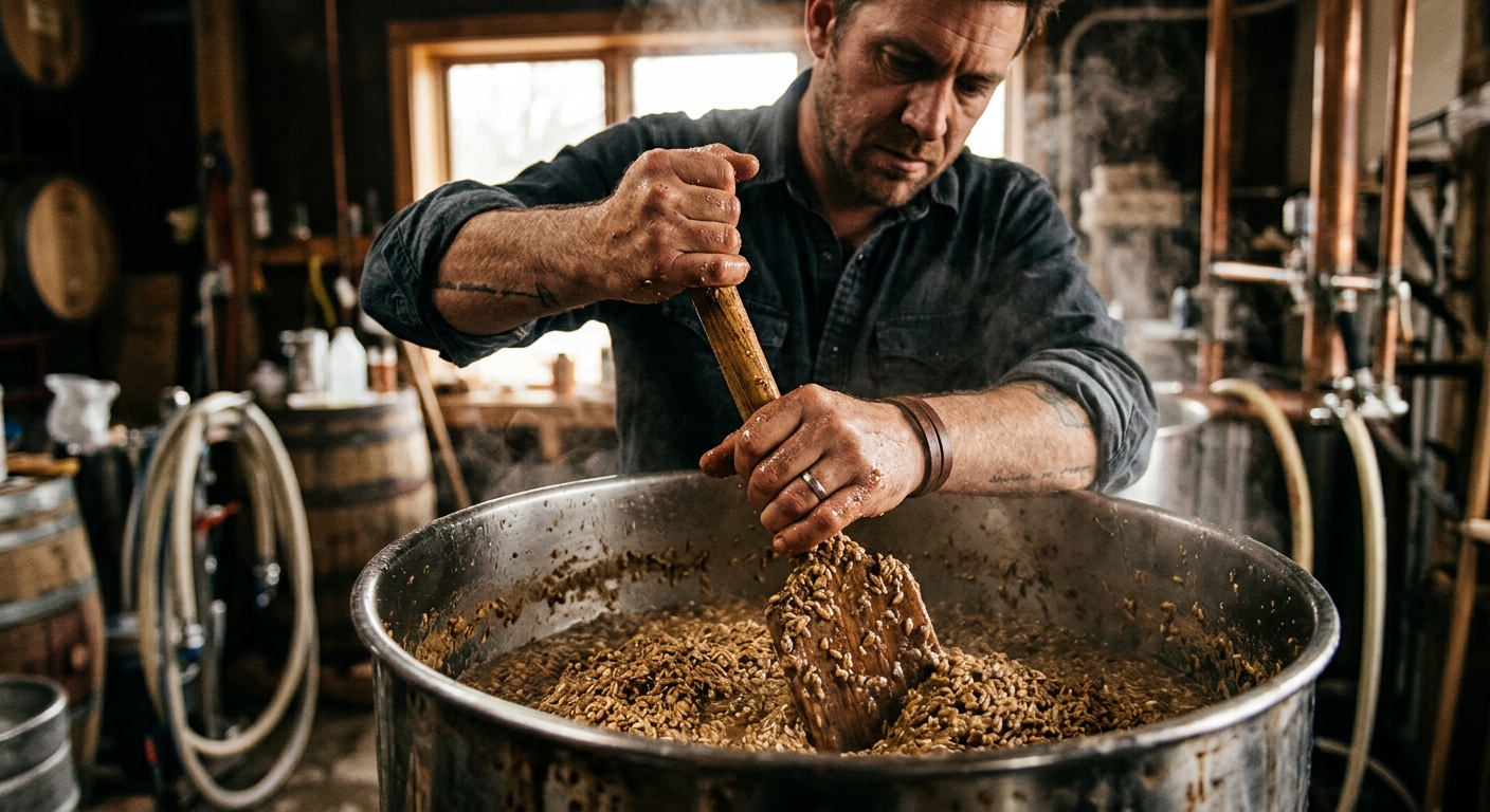 Bierbrauen mit Vollmaische