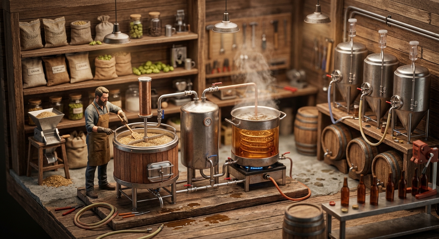 All Grain Beer Brewing