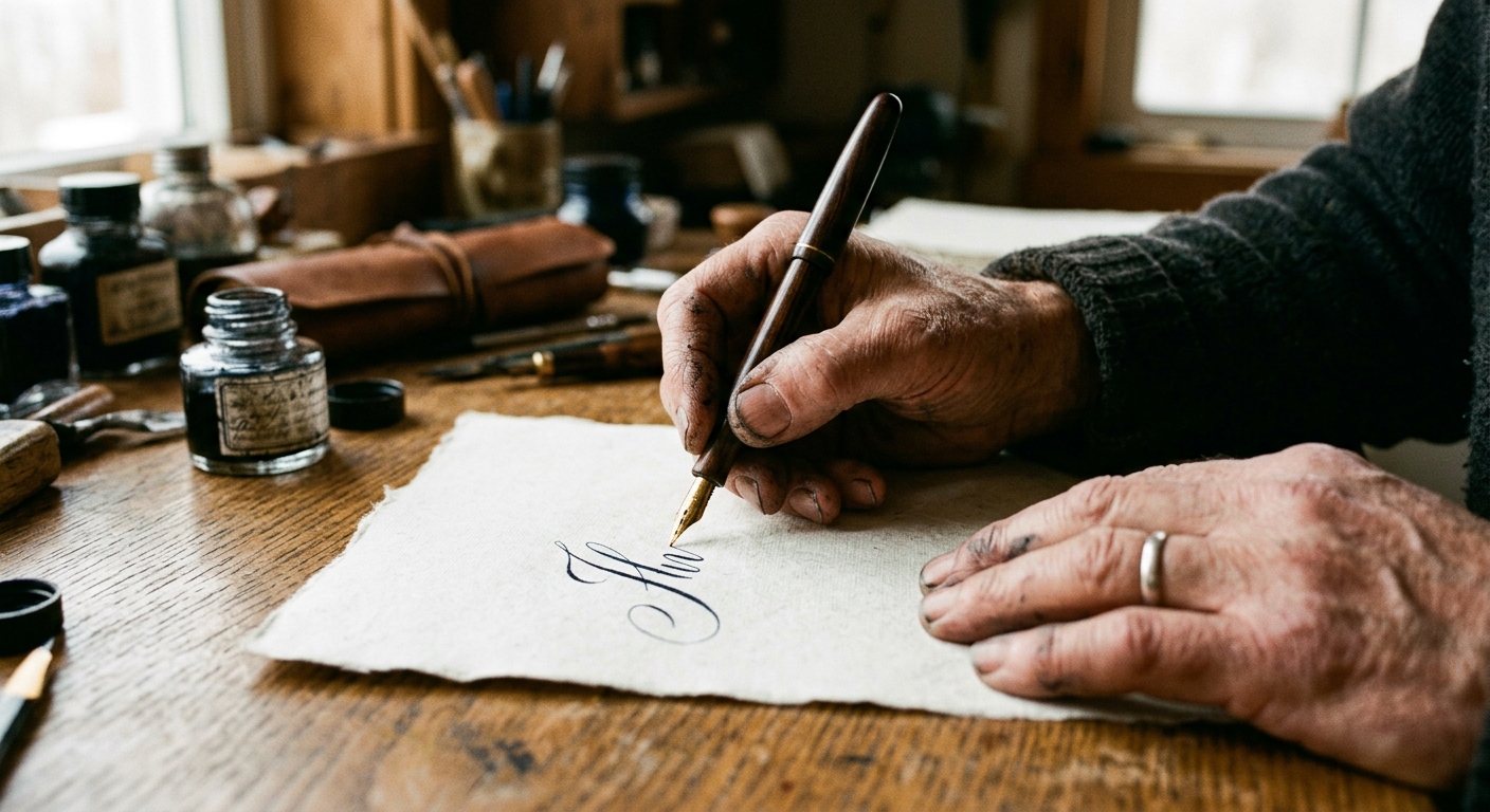 Fountain Pen Penmanship