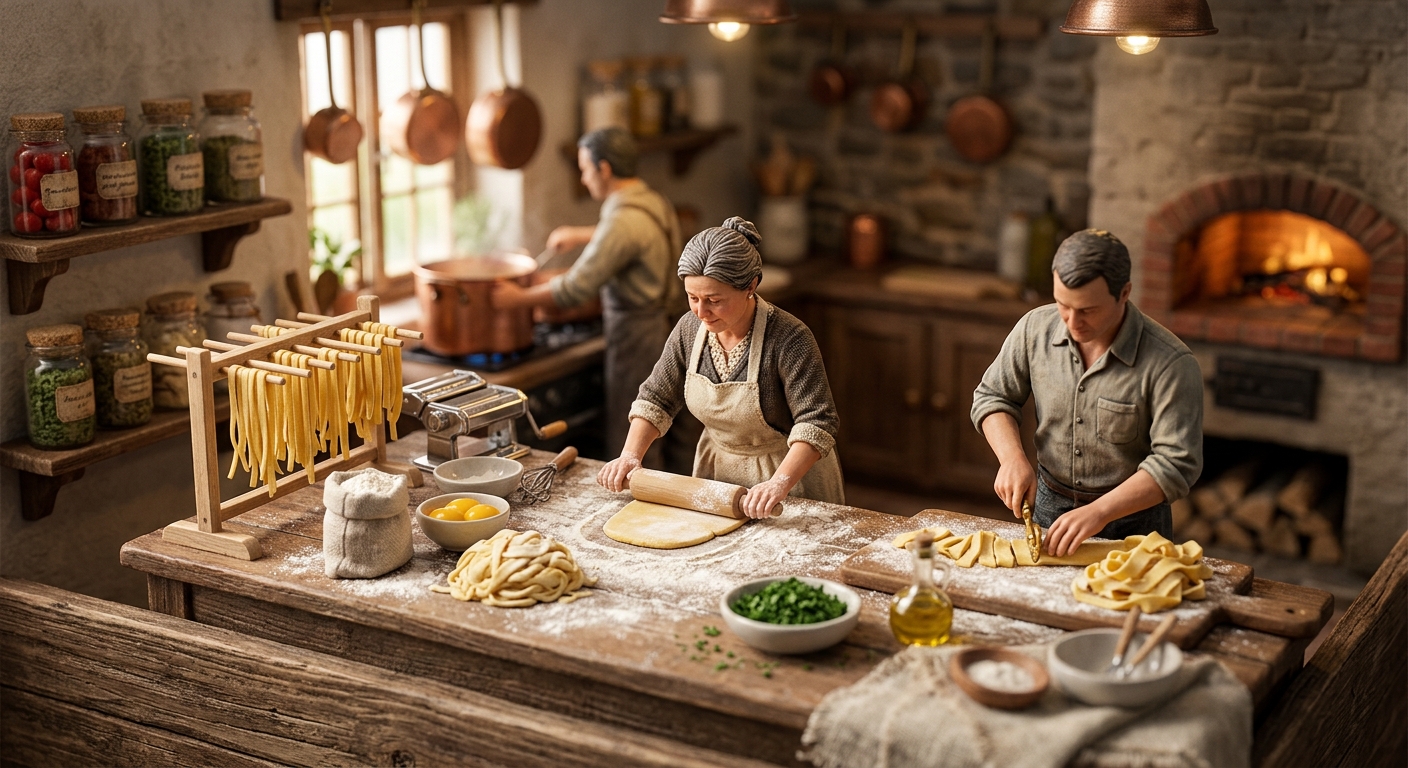 Fresh Pasta Making