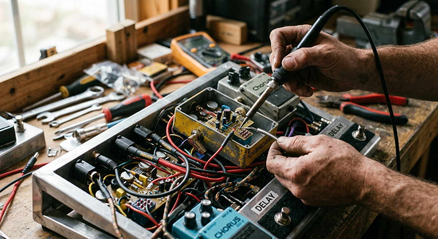 Guitar Pedalboard Building