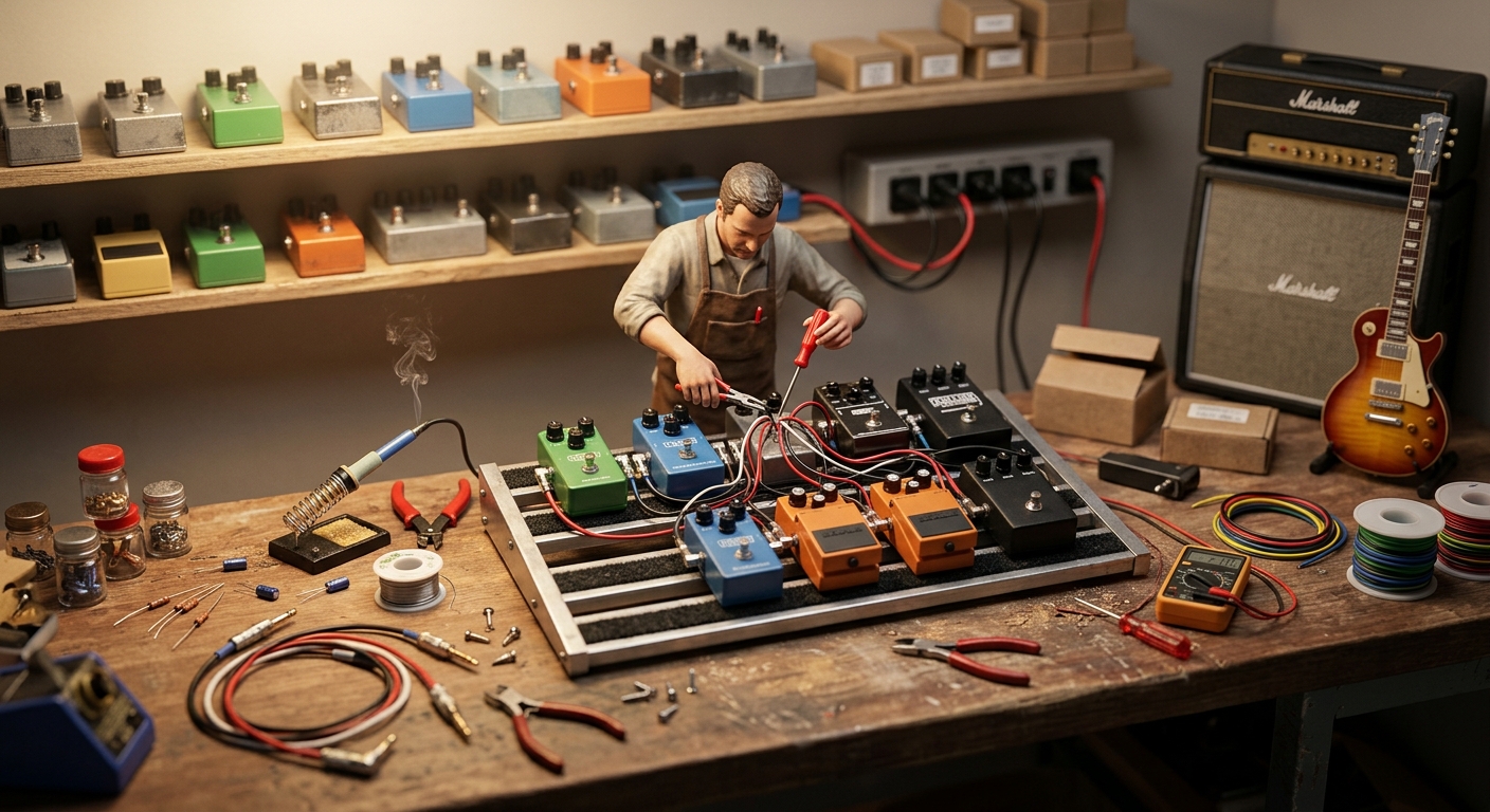 Guitar Pedalboard Building