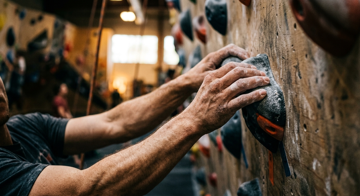 Indoor boulderen
