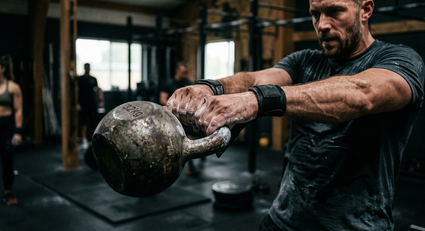 Entrenamiento con kettlebell