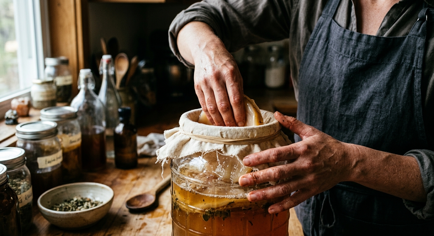 Kombucha Home Brewing