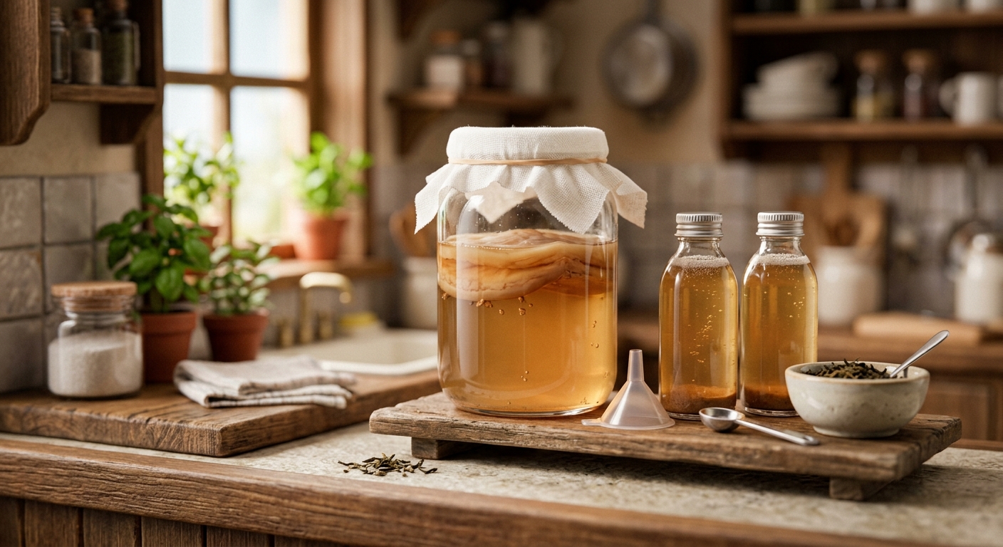 Kombucha Home Brewing