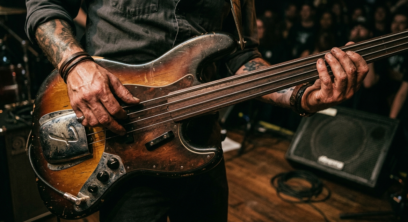 Playing Electric Bass