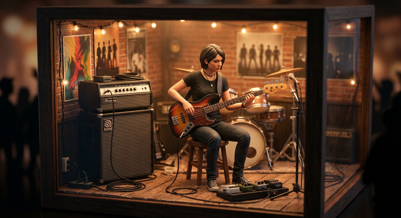 Playing Electric Bass