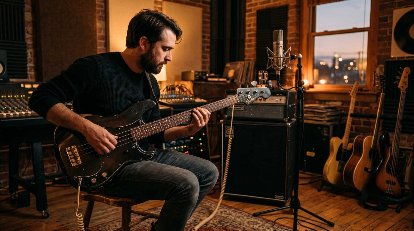 Playing Electric Bass