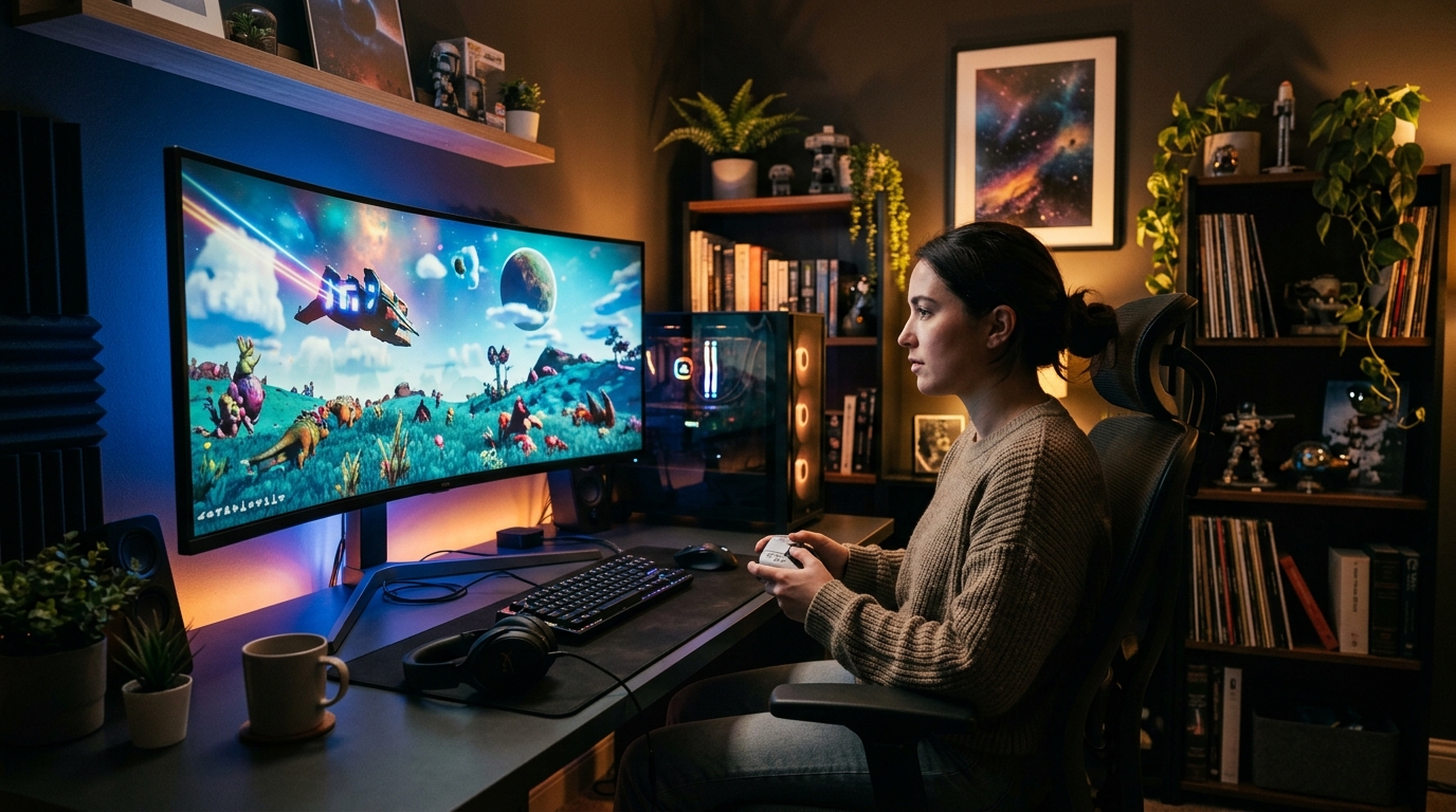 Playing No Man's Sky