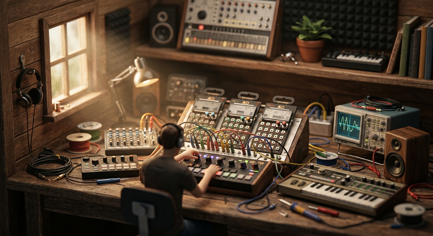 Pocket Synthesizer Sequencing