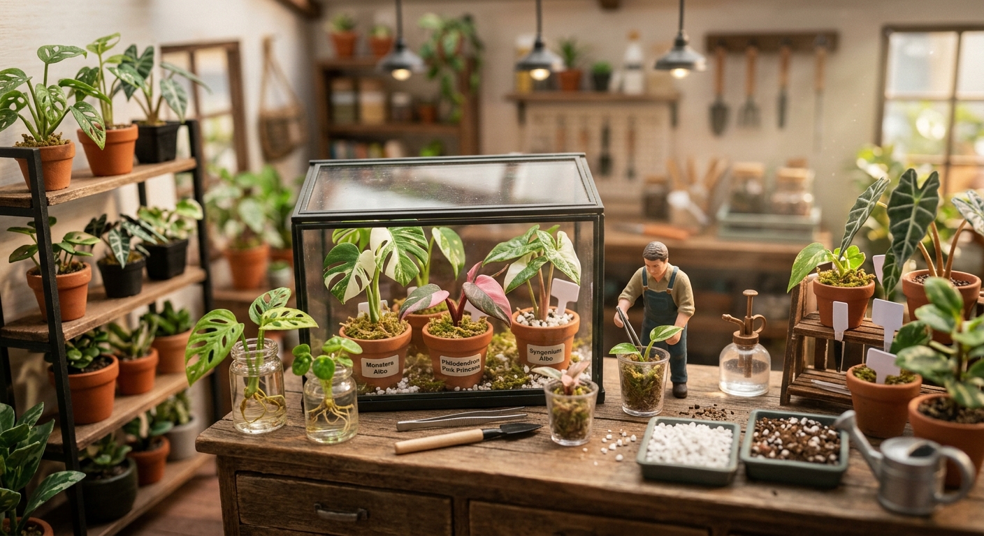 Rare Houseplant Propagation
