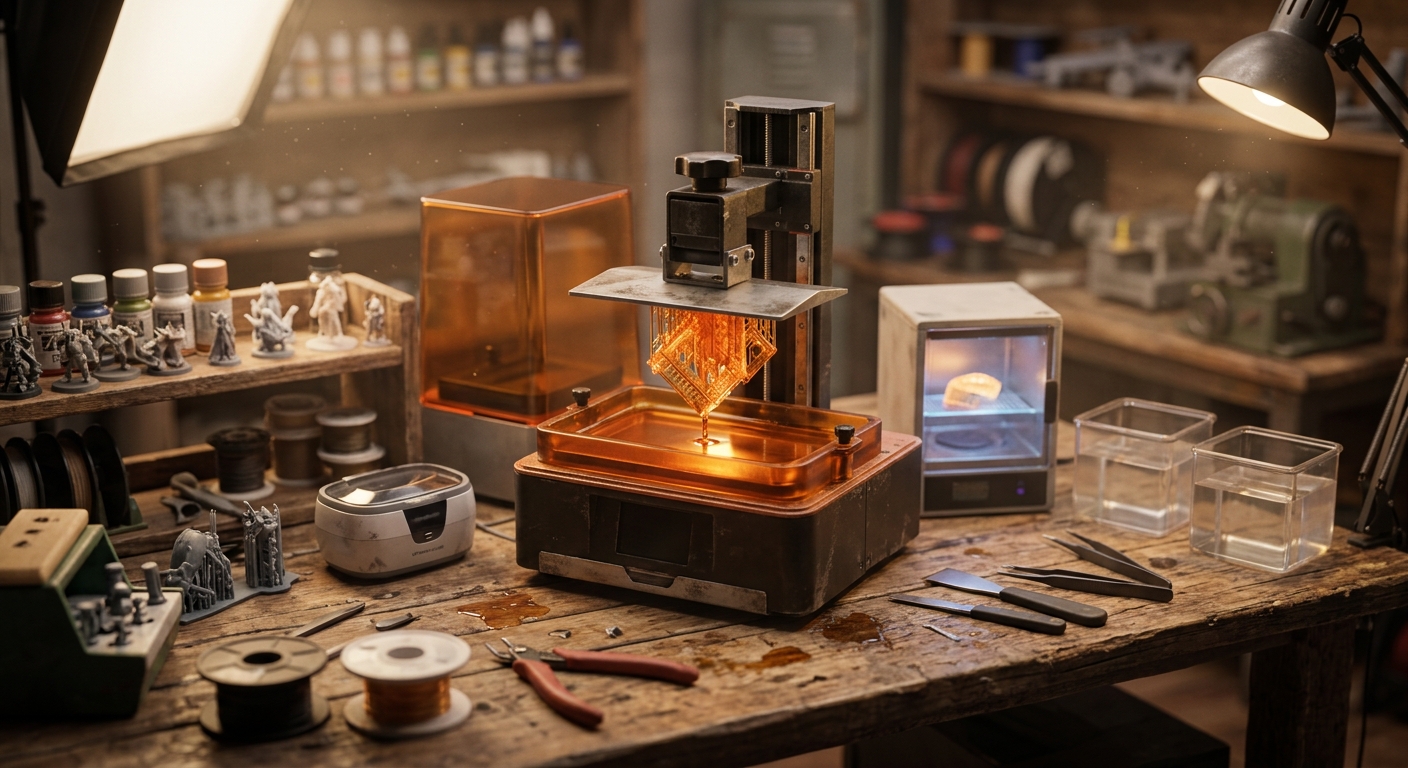 Resin SLA 3D Printing
