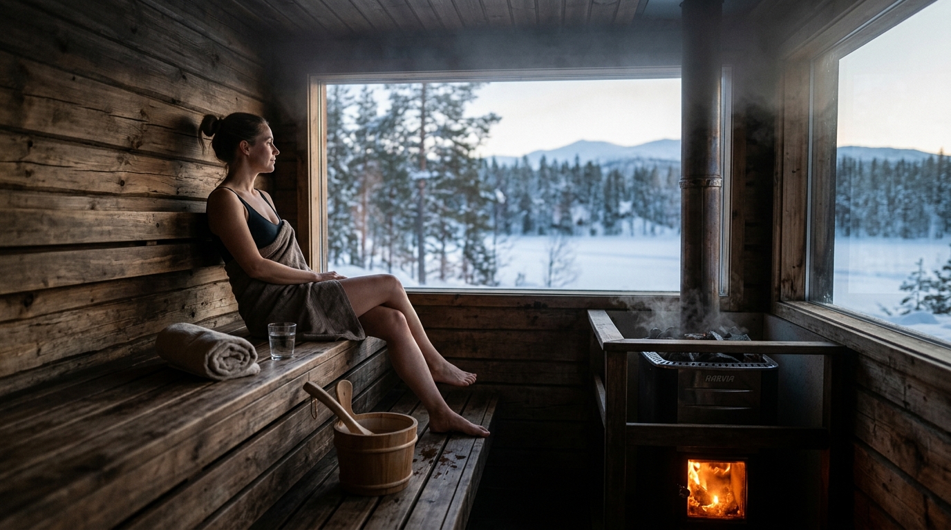 Condicionamento térmico em sauna