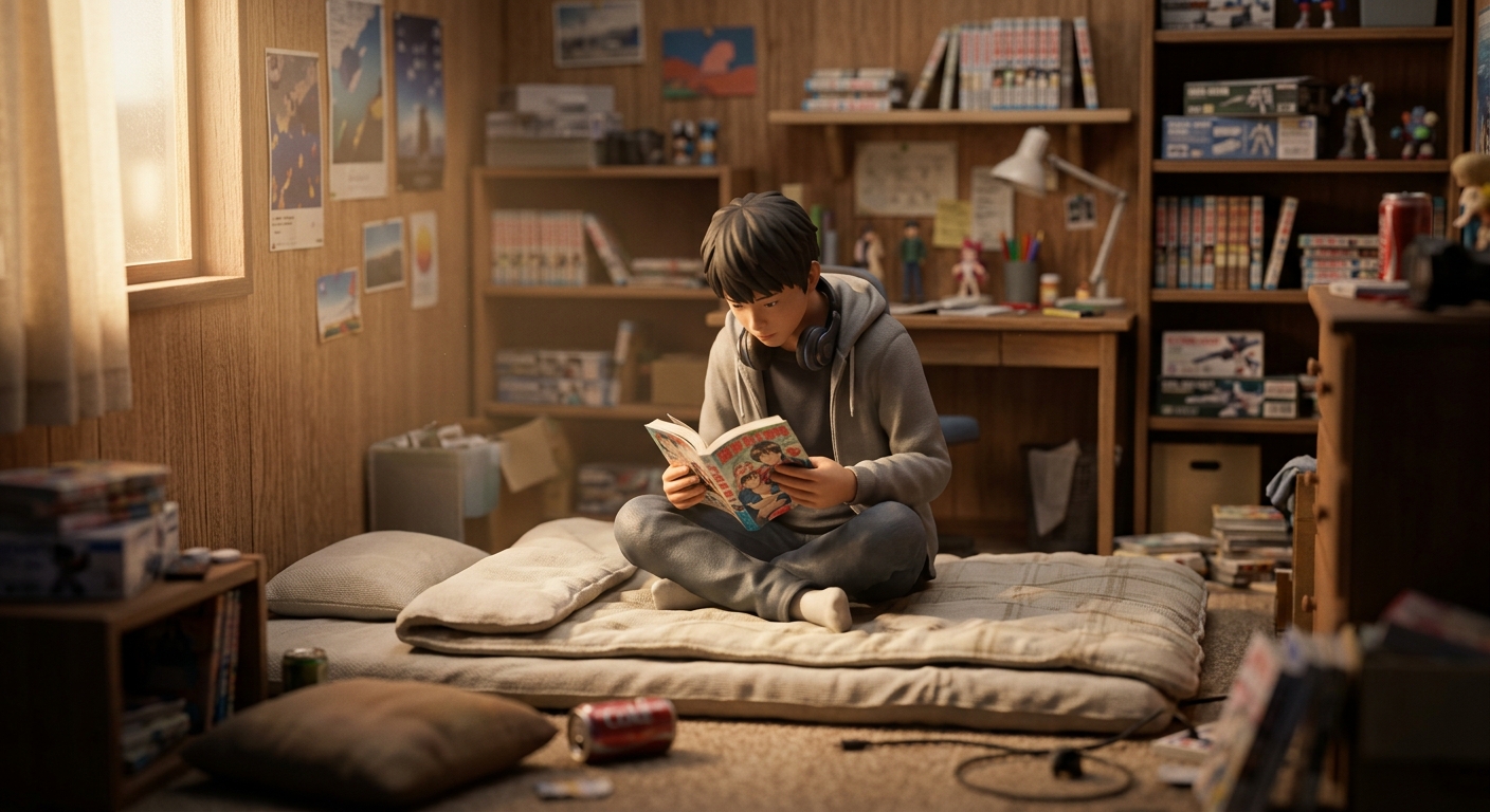 Reading Shonen Manga