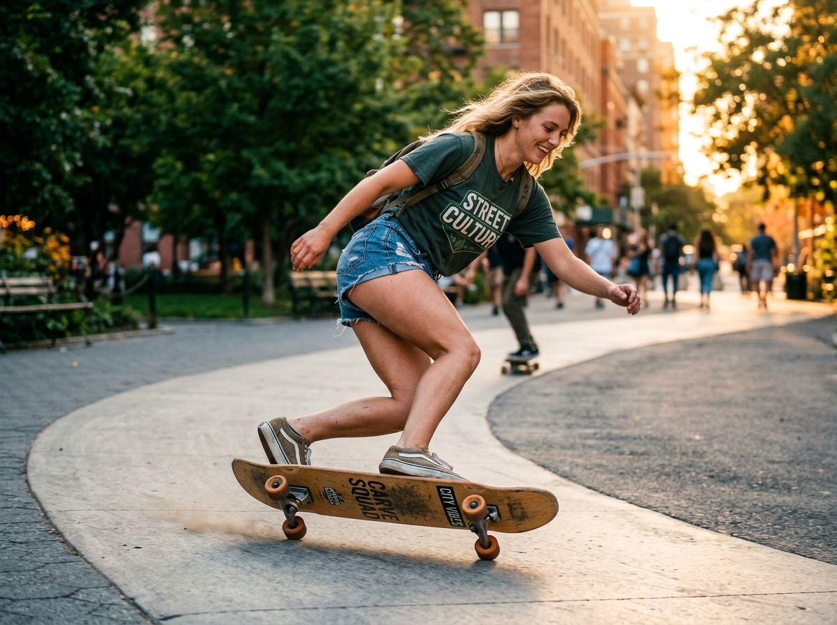 Skateboarding