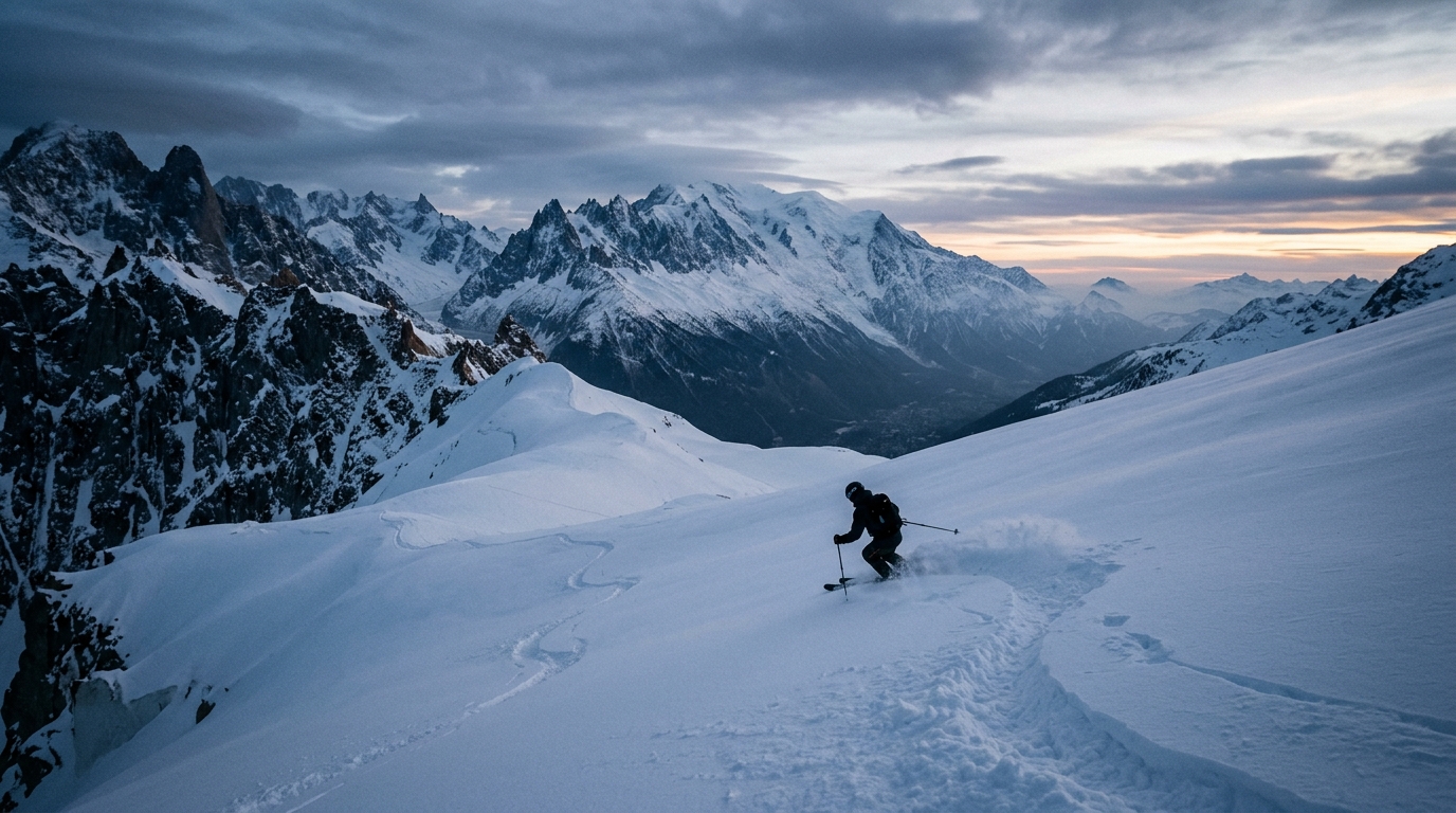 Skiing