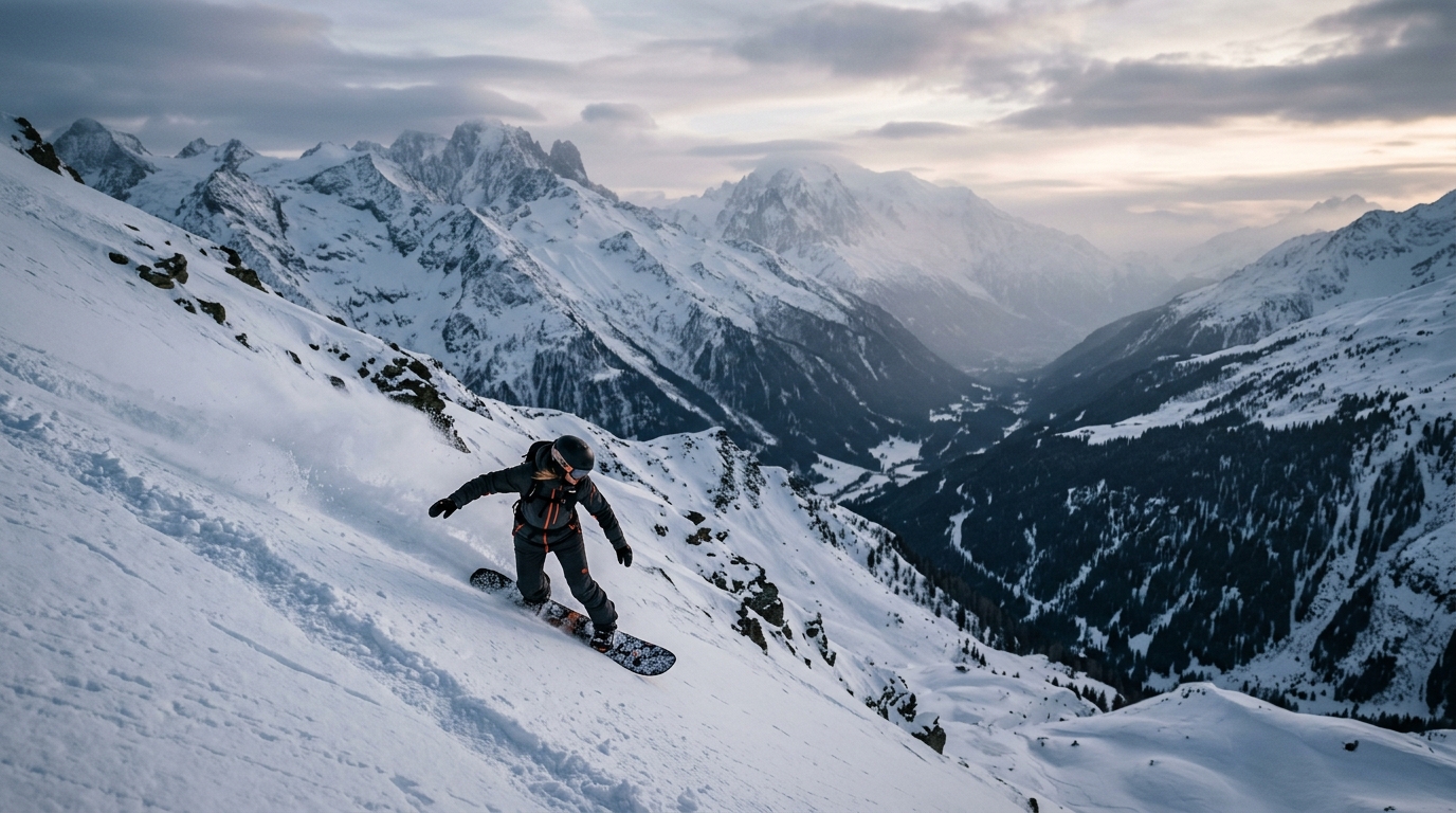 Snowboarding