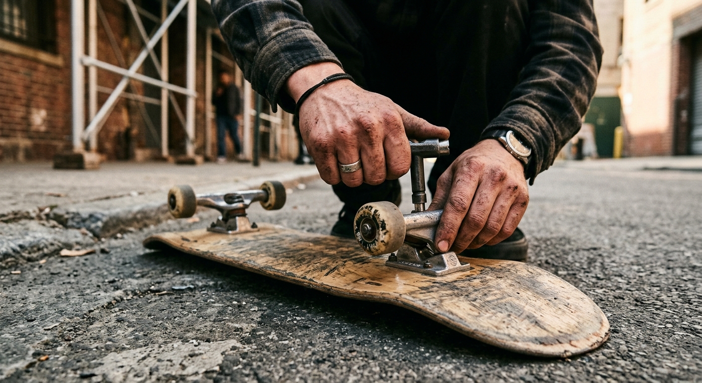 Street skateboarding