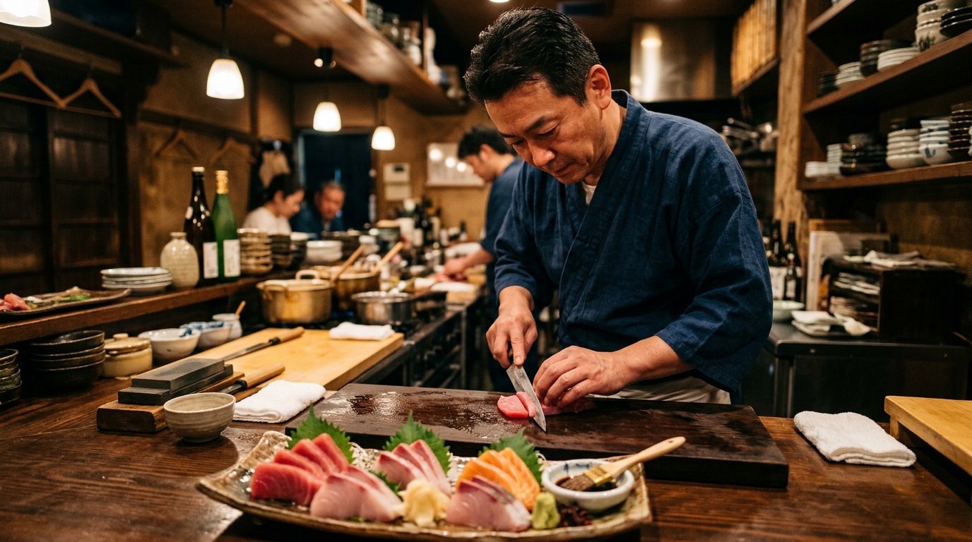 Sushi and Sashimi Technique