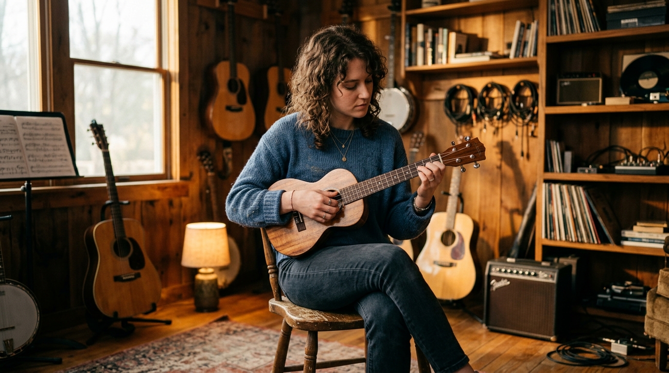 Fingerpicking à l'ukulélé