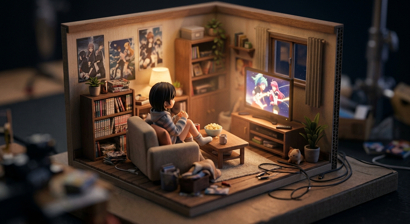 Watching Anime