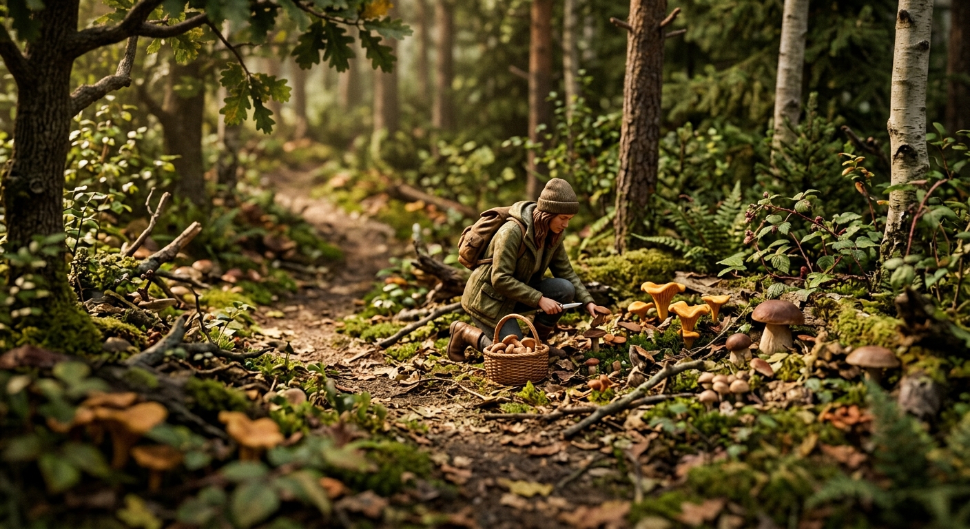 Wild Mushroom Foraging